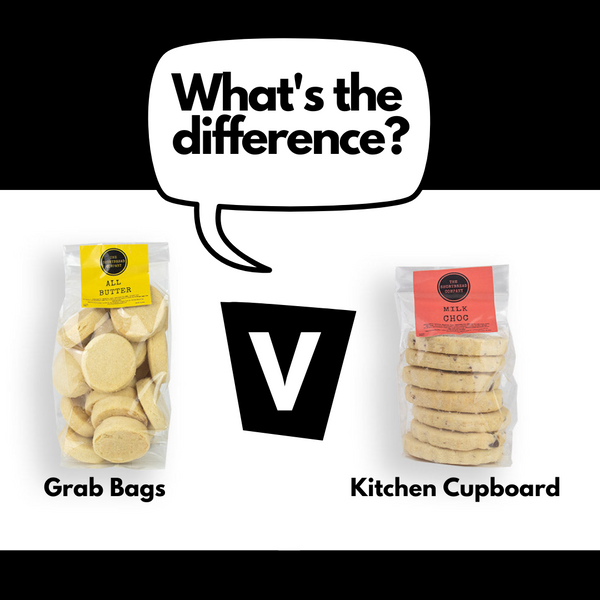 Mini Grab Bags Vs Kitchen Cupboard Shortbread?