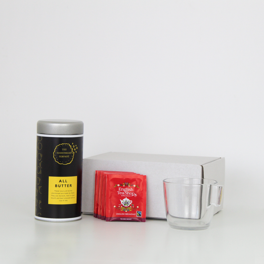 The Shortbread Company - Tea set | shortbread and rea set | tea and biscuit set | tea and biscuit | tea and shortbread | gift box