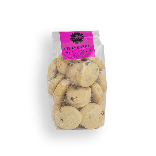 Strawberry and White Chocolate Grab Bag  - The Shortbread Company